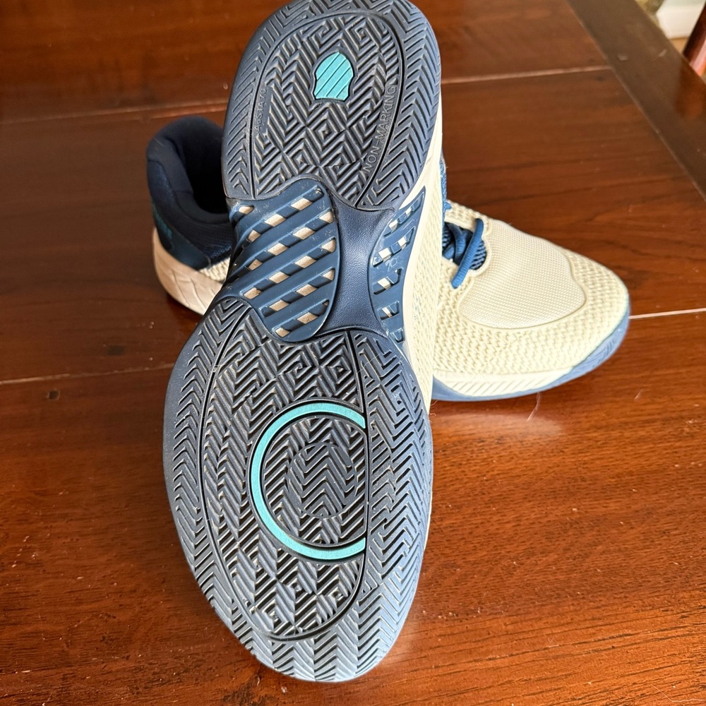 K-Swiss Navy and White Pickleball Shoes - Picture 2 of 5